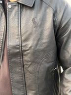China imported leather Jacket