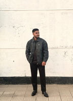China imported lather Jacket
