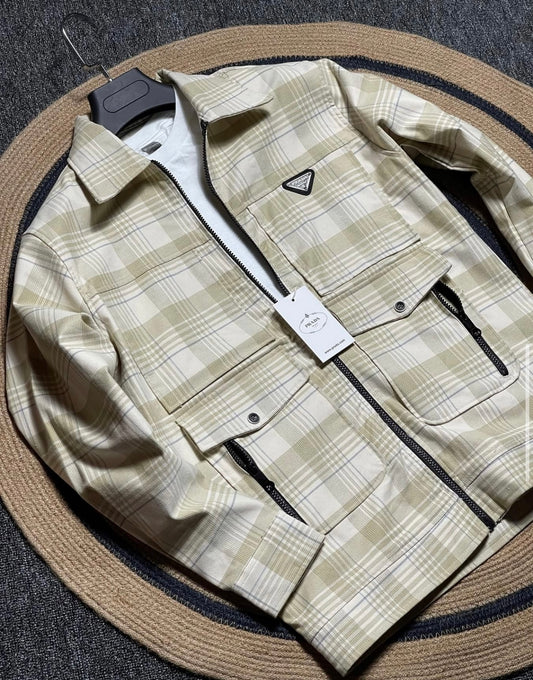 Prada Corduroy Blouson Jacket
