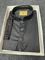 Karuchupi Panjabi ( Black color )