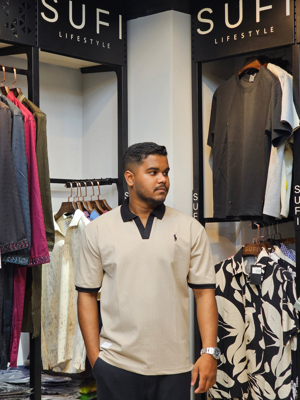 Old money drop shoulder Polo