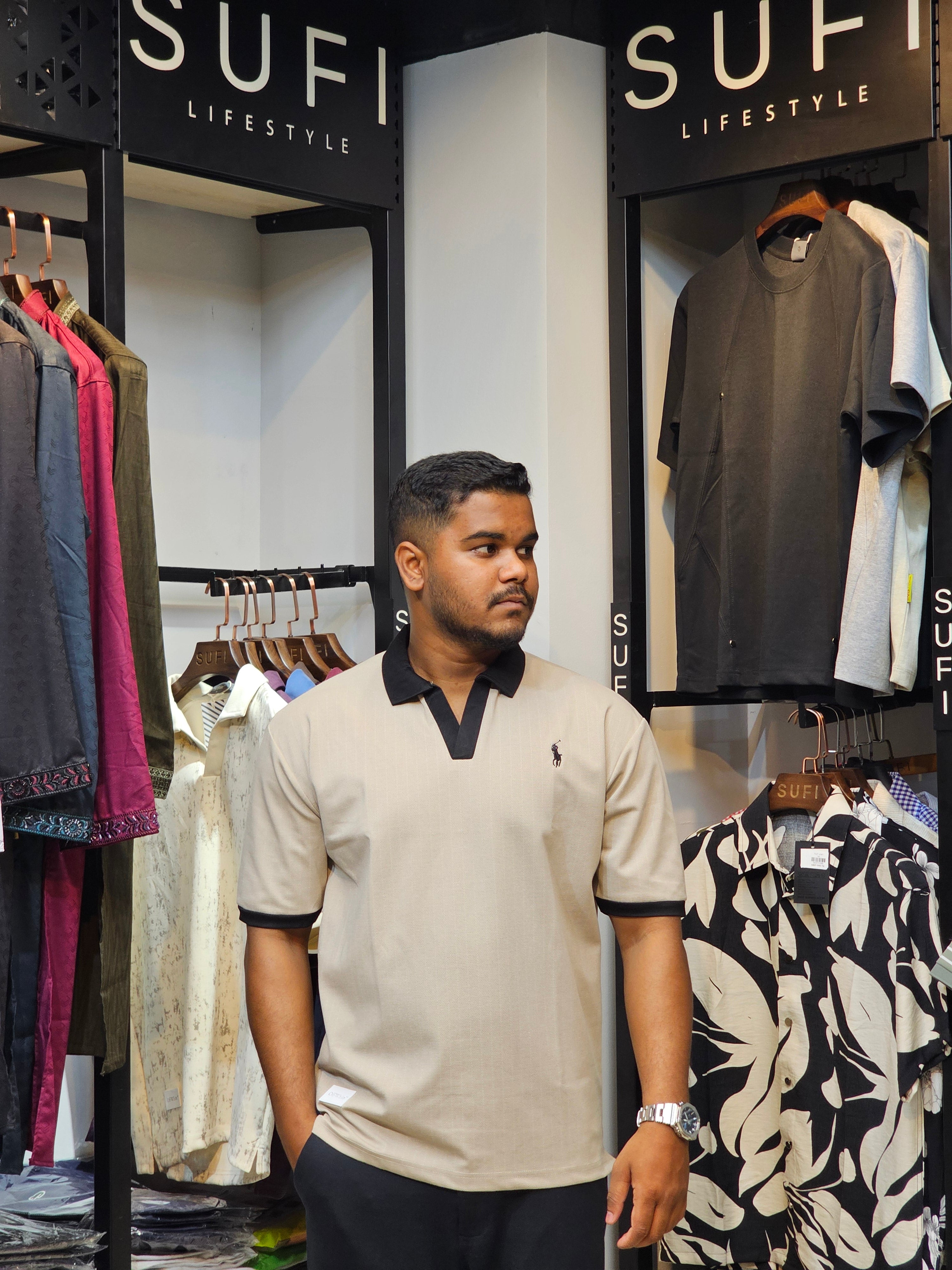 Old money drop shoulder Polo
