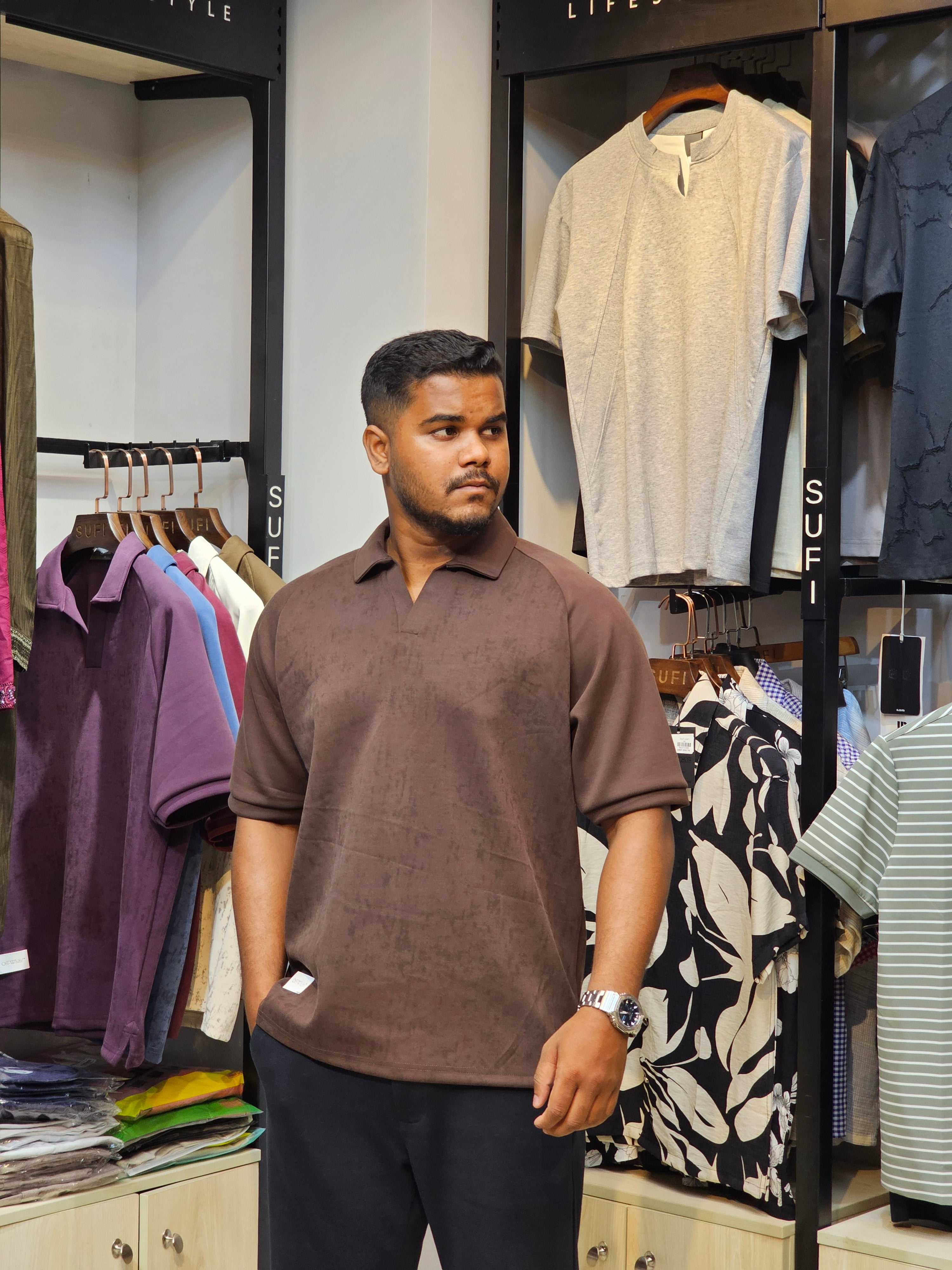 Old money drop shoulder Polo
