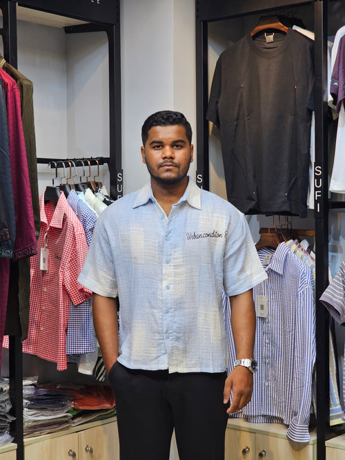 Boxy Fit Half Shirt