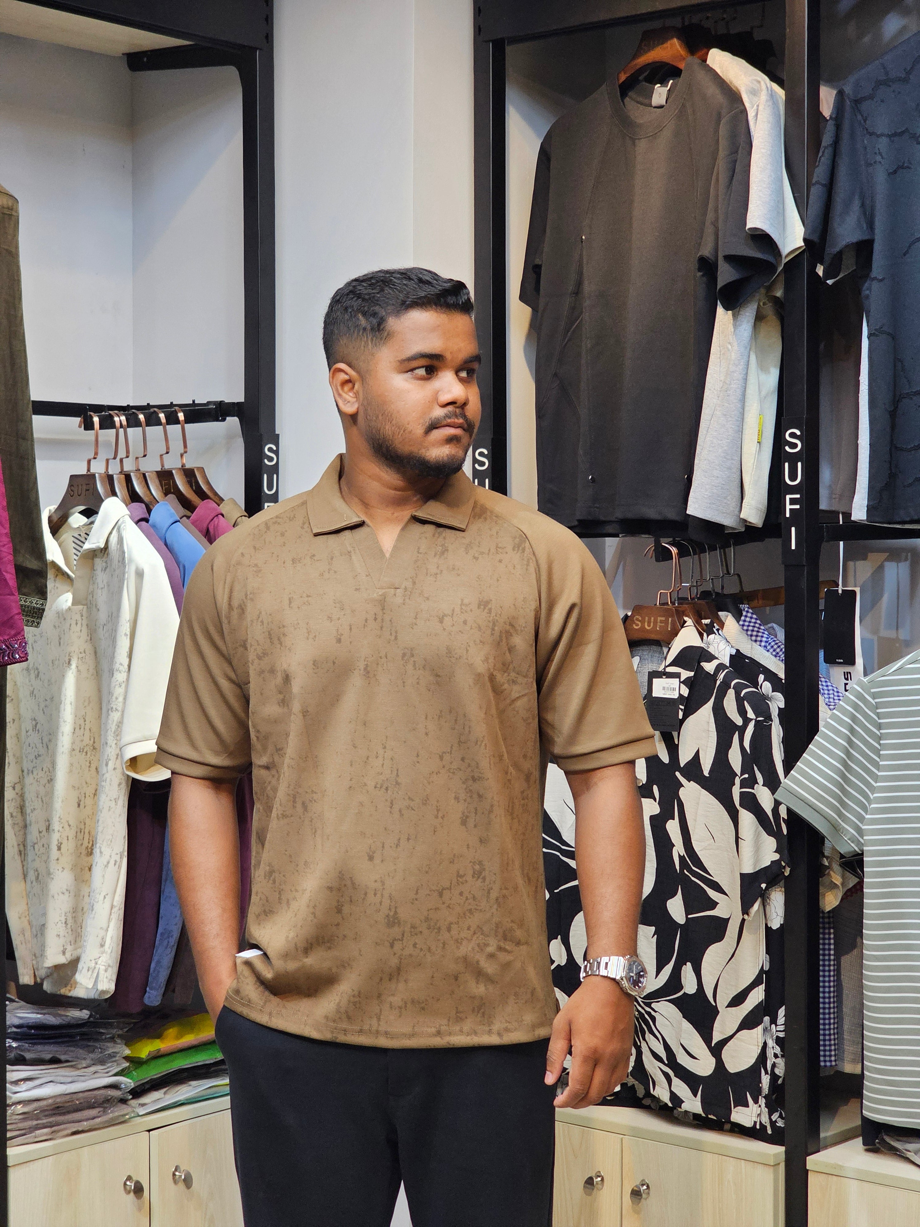 Old money drop shoulder Polo
