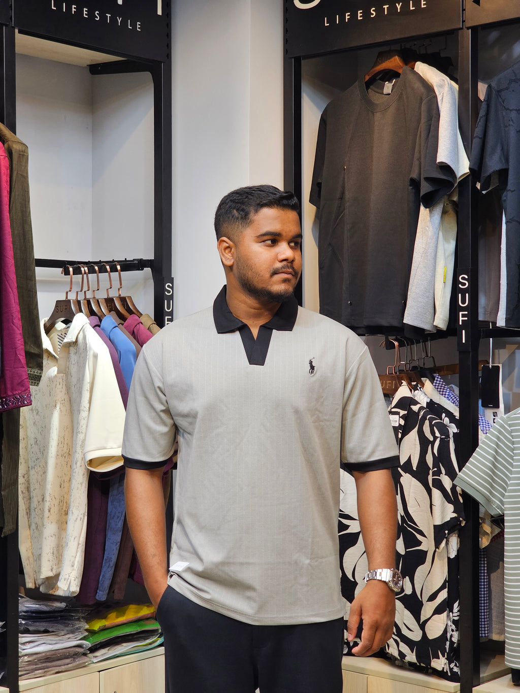 Old money drop shoulder Polo